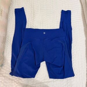 Lululemon Blue Leggings, 28” size 4